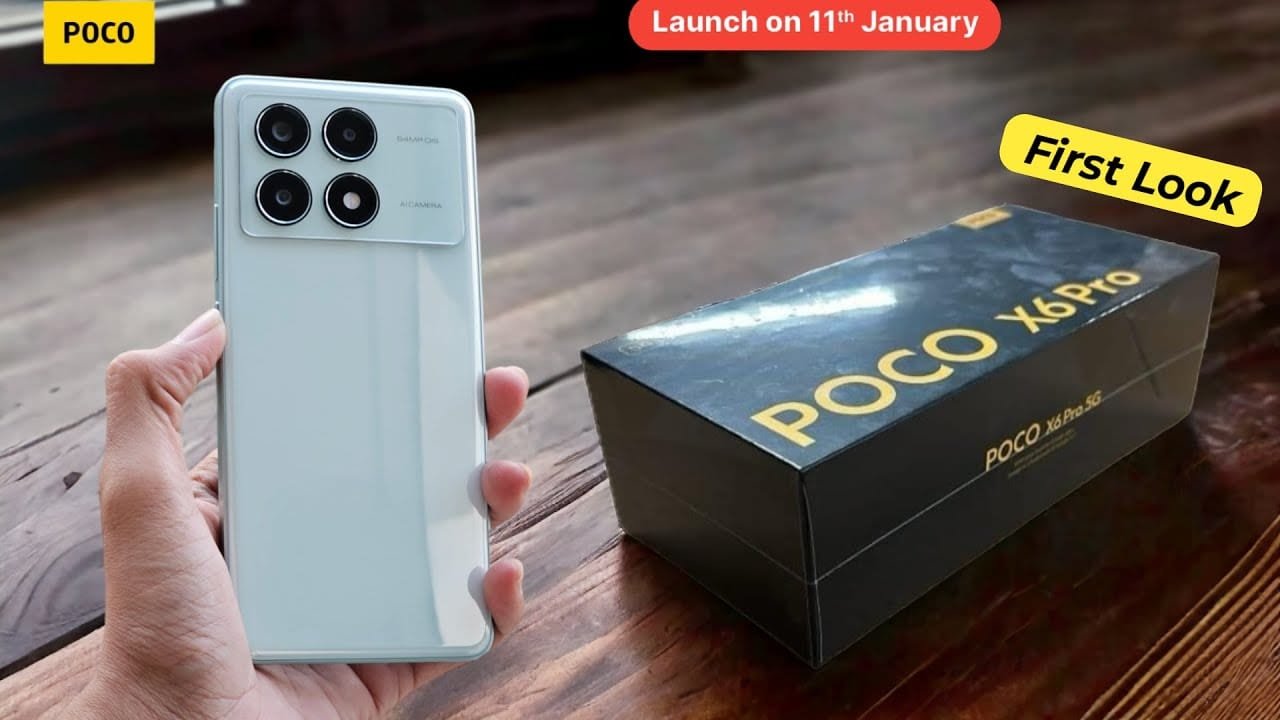 512GB स्टोरेज और 5100mAh की बैटरी वाला POCO X6 5G स्मार्टफोन! कीमत मात्र ₹22,999...