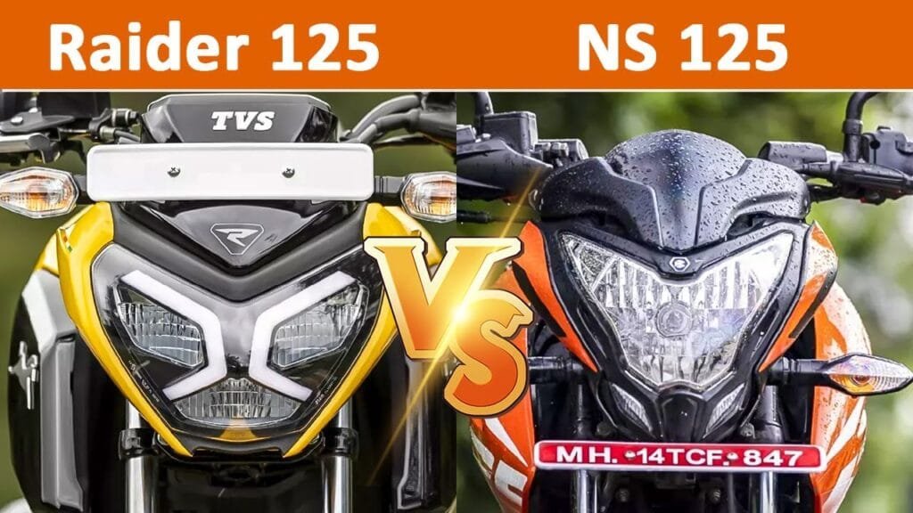 TVS Raider 125 vs Bajaj Pulsar NS125: स्पोर्टी लुक में कौन सी बाइक है बेस्ट! जाने