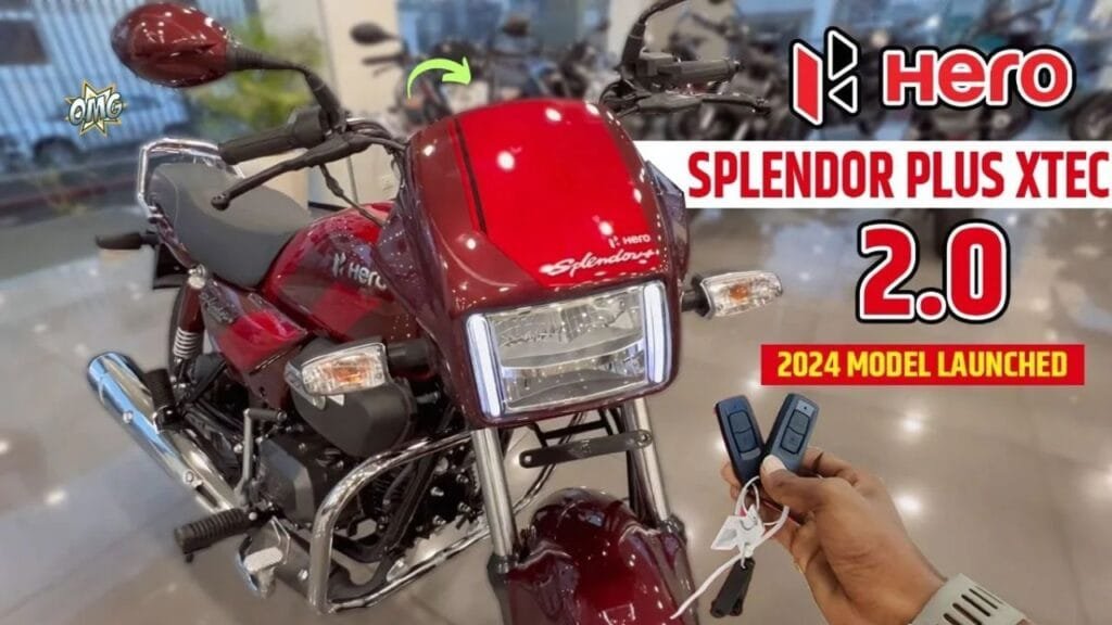 बड़ी-बड़ी गाड़ियों को टक्कर देने आई नई Hero Splendor+ Xtec 2.0! जाने खासियत