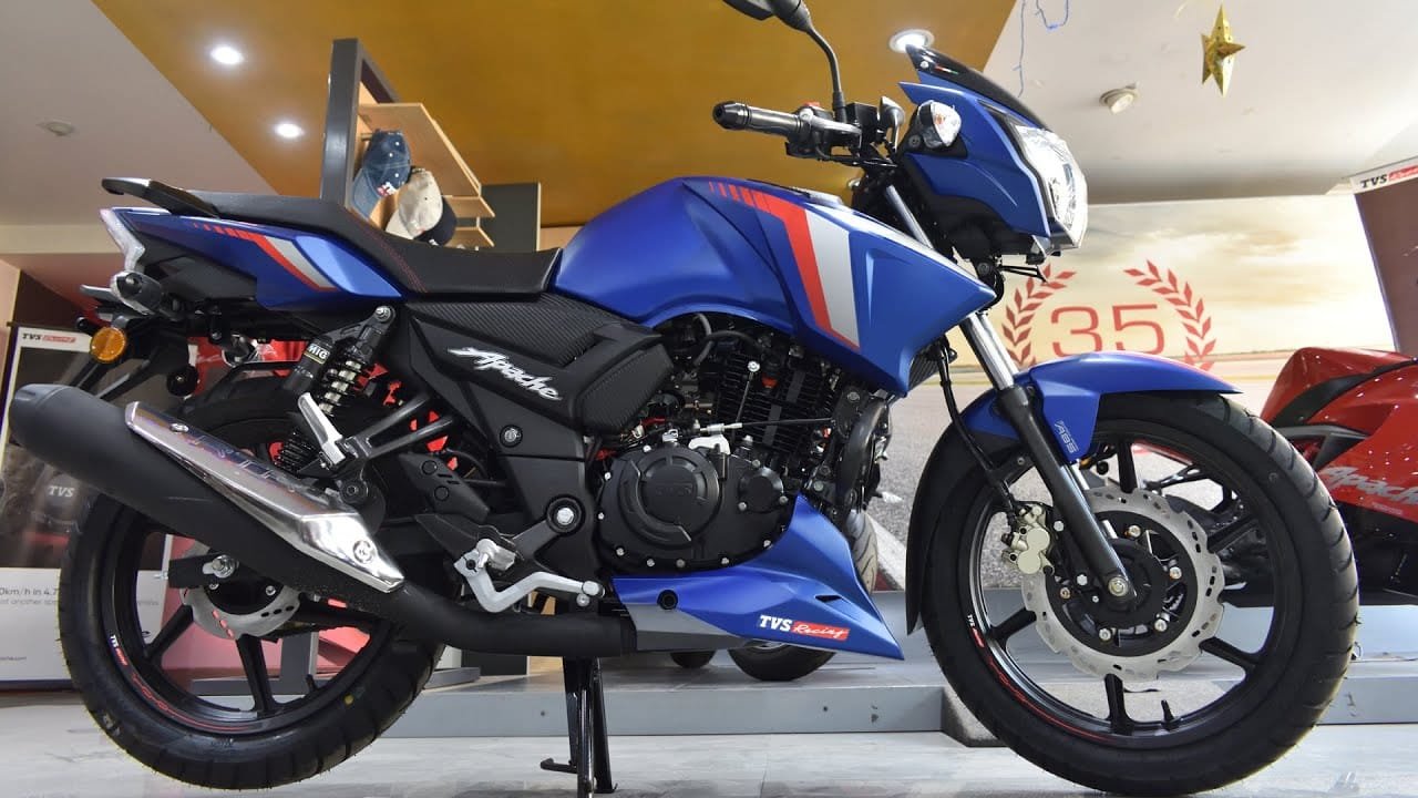 160cc सेगमेंट में ग़दर मचा रही TVS की धांसू Apache! जबरदस्त पावर और डैशिंग लुक की है धनी